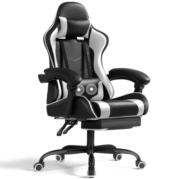 Gaming Chair with Footrest